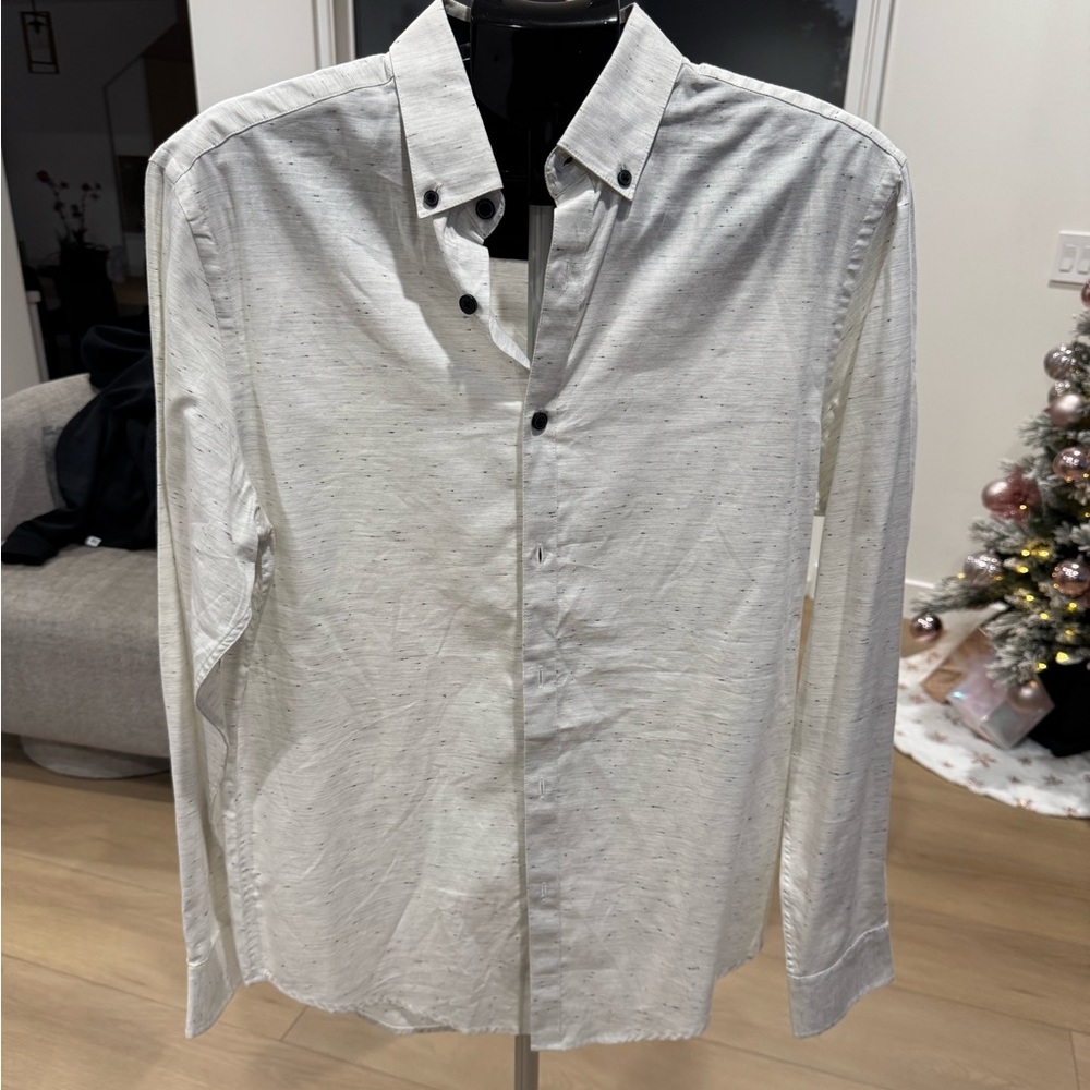Neutral Tone Button-Down Dress Shirt Bundle